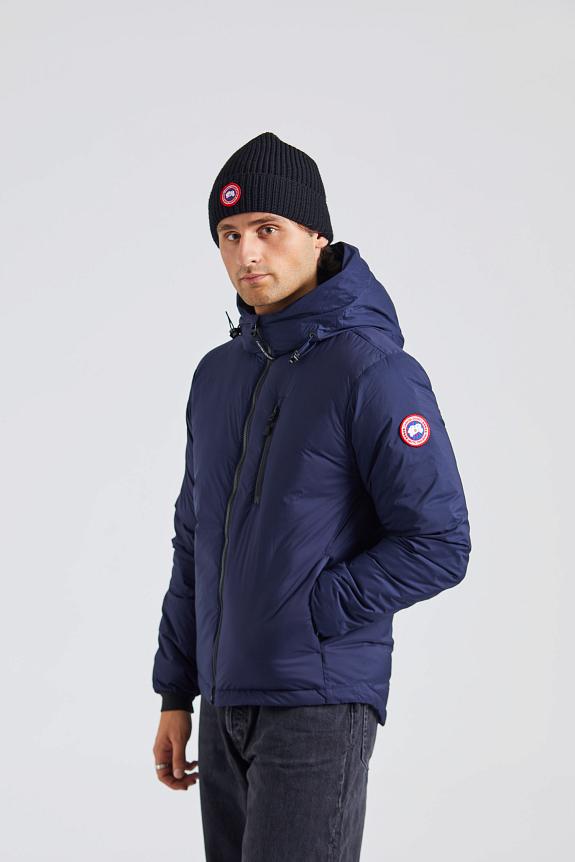 Lodge Hoody R Atlantic Navy Canada Goose Herre Retro